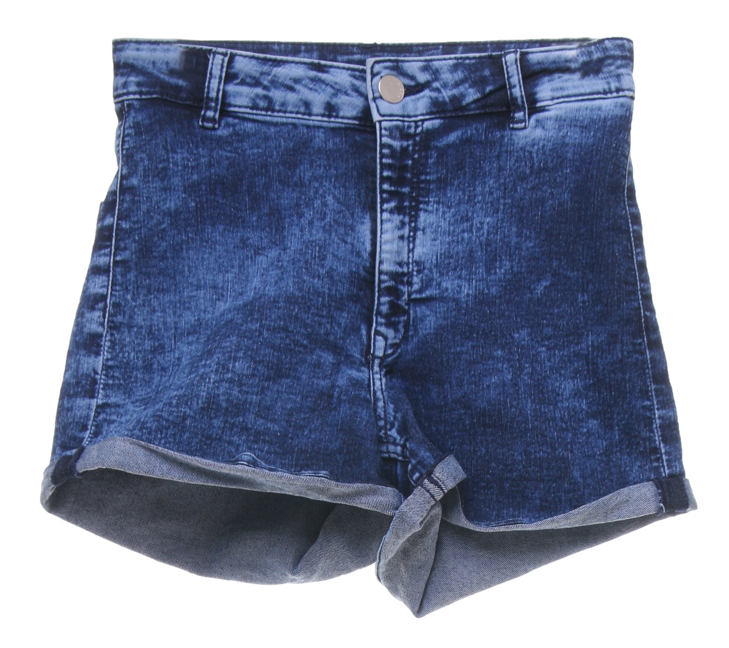 H&M Dark Blue Denim Short Pants