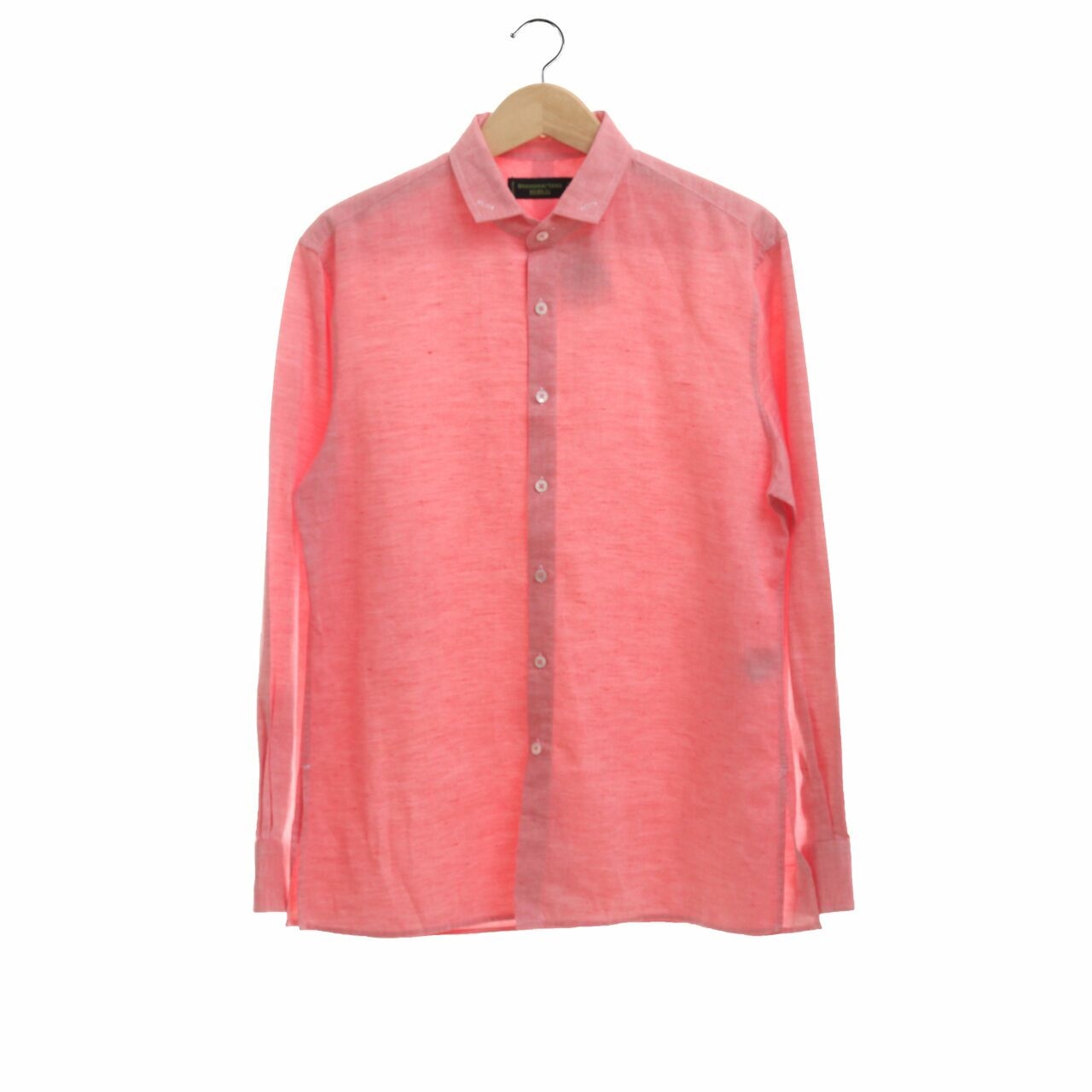 Shanghai Tang Pink Shirt