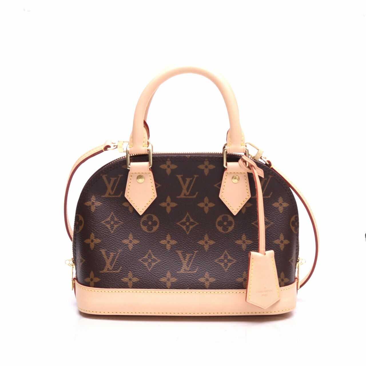 Louis Vuitton Alma BB Monogram Satchel Bag