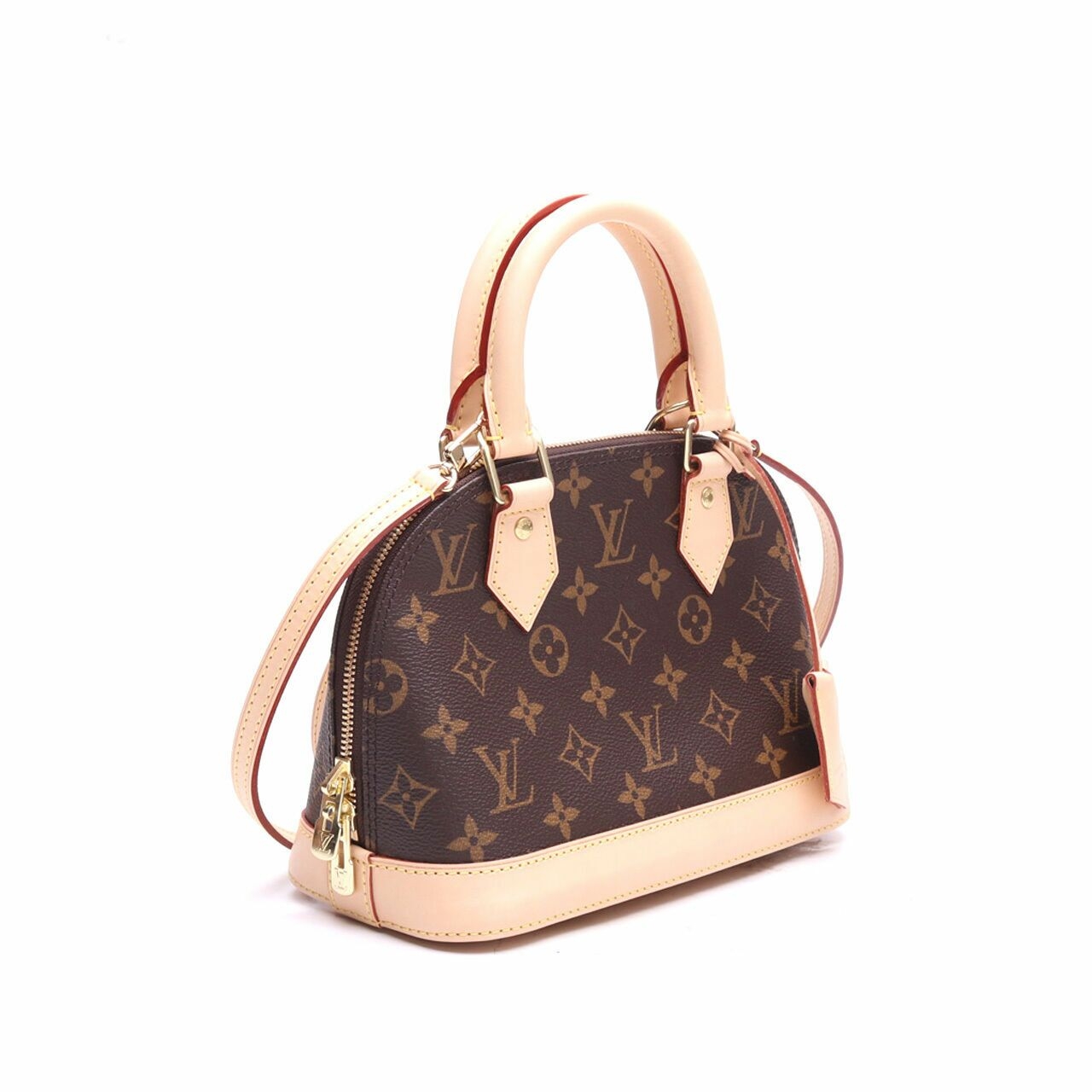 Louis Vuitton Alma BB Monogram Satchel Bag