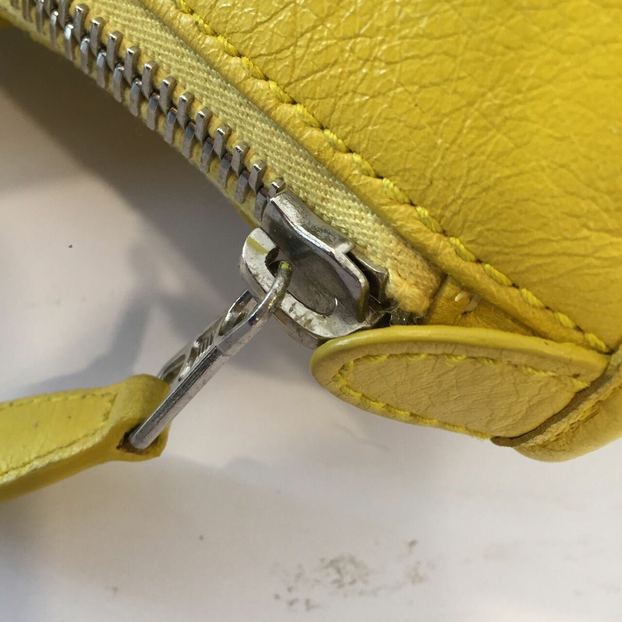 Balenciaga City Giant Yellow Handbag