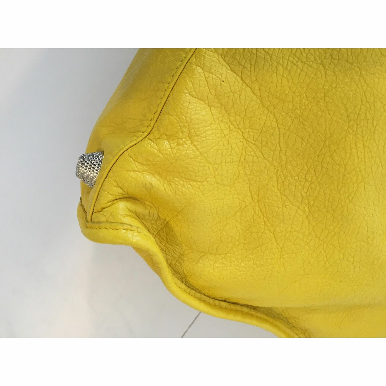 Balenciaga City Giant Yellow Handbag