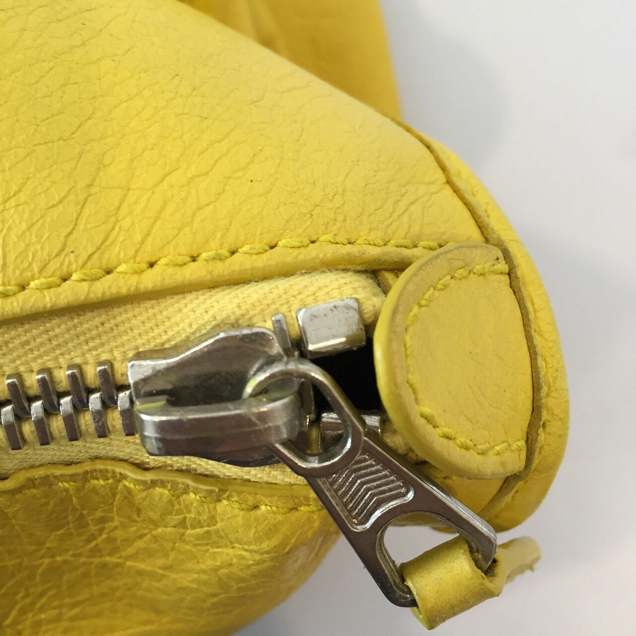 Balenciaga City Giant Yellow Handbag