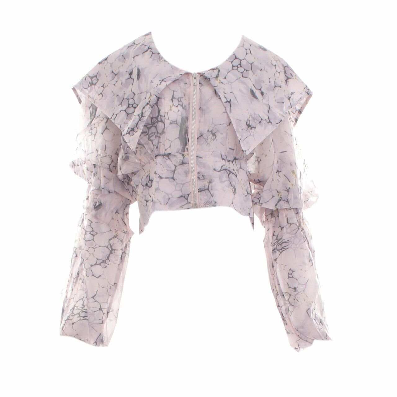 Private Collection Pink Pattern Blouse