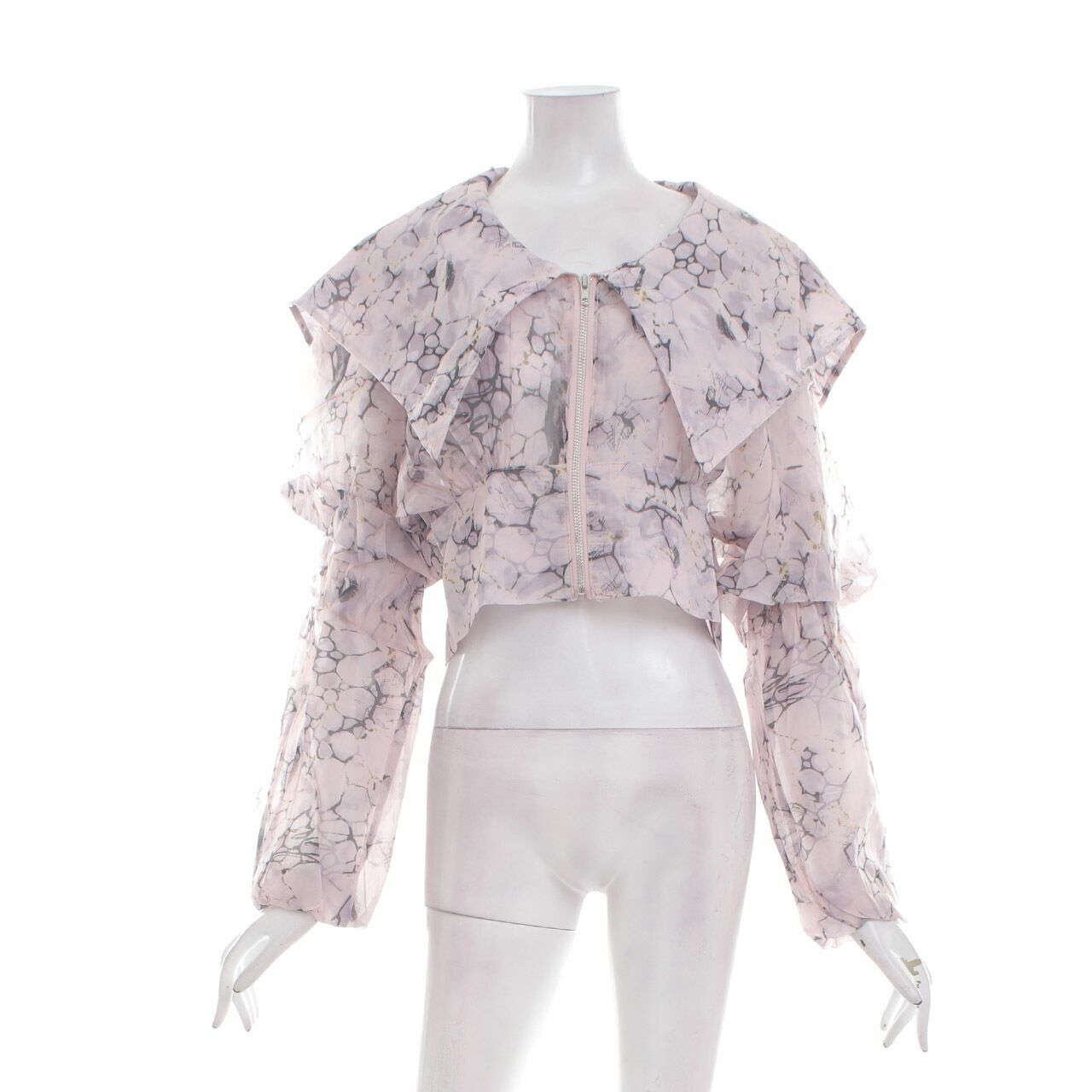 Private Collection Pink Pattern Blouse