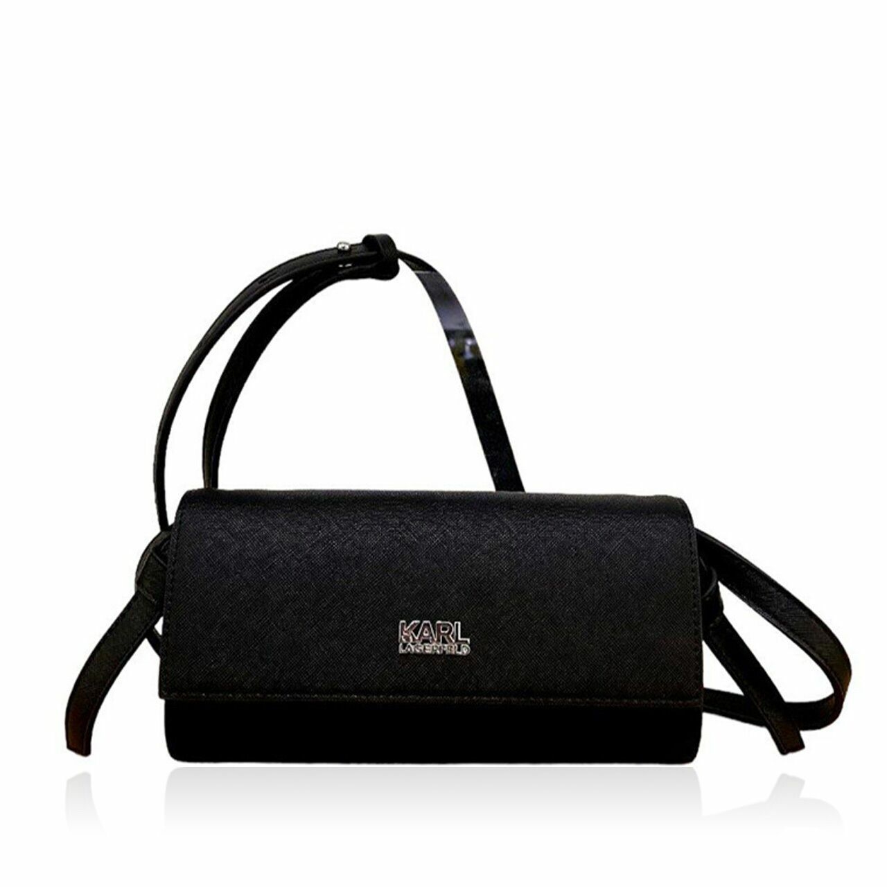 Karl Lagerfeld Shoulder Bag Clutch in Black Sling Bag