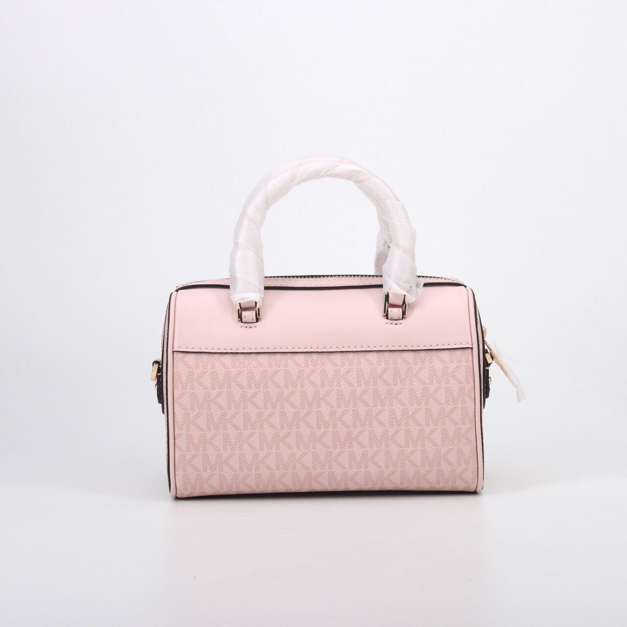 Michael Kors Travel XS Duffle Cross Body Powder Blush Satchel