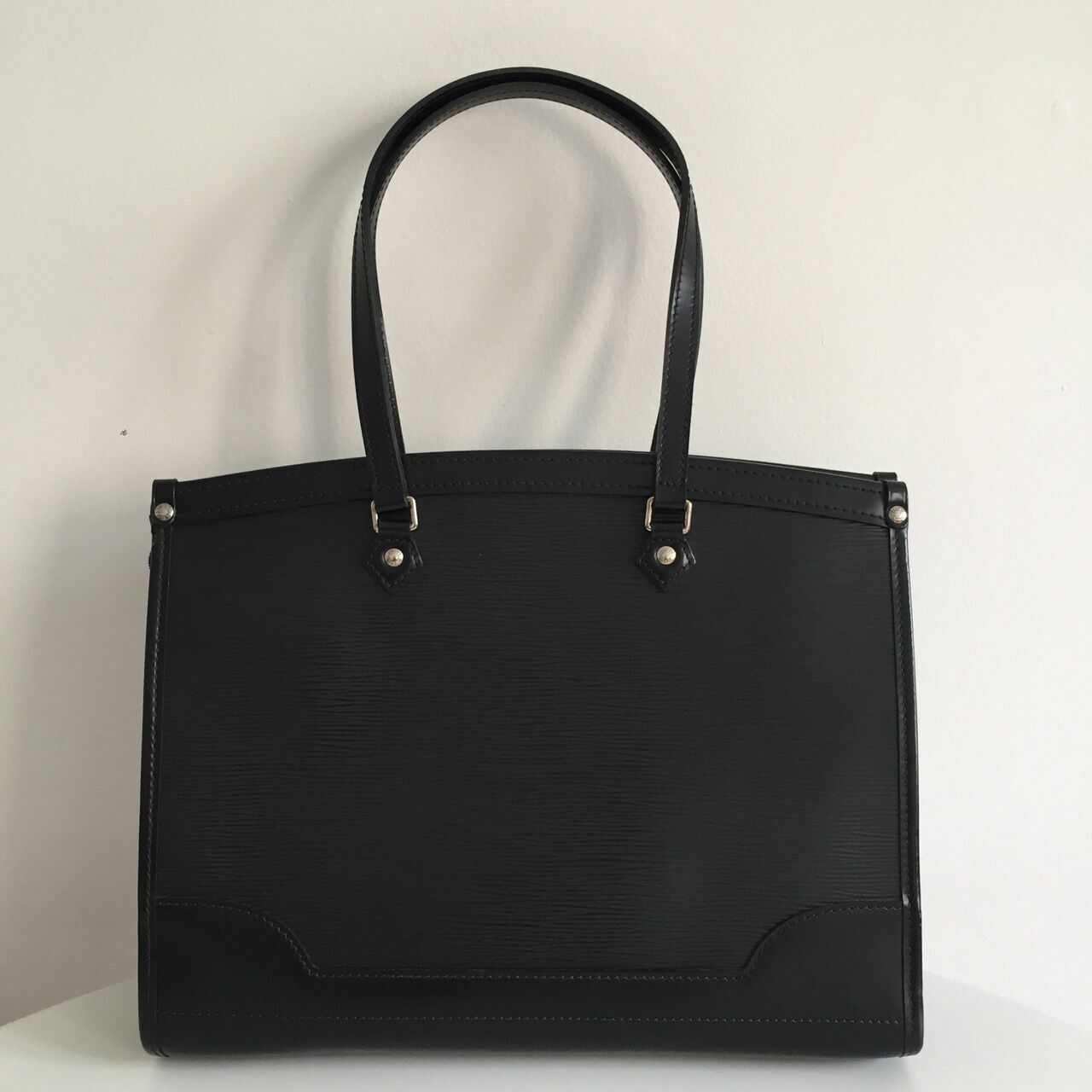 Louis Vuitton Madeleine Epi Leather Black Shoulder Bag