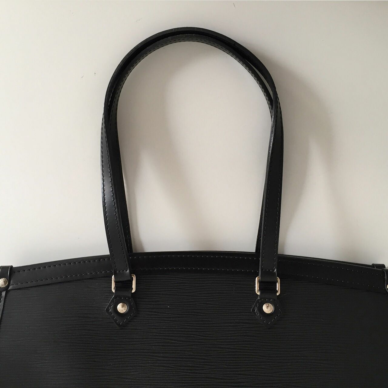 Louis Vuitton Madeleine Epi Leather Black Shoulder Bag