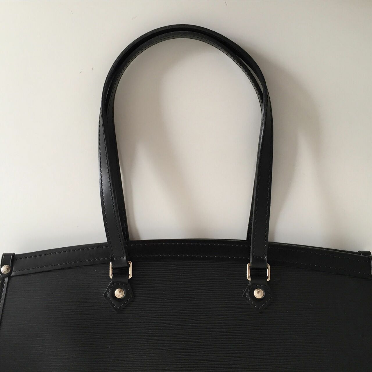 Louis Vuitton Madeleine Epi Leather Black Shoulder Bag