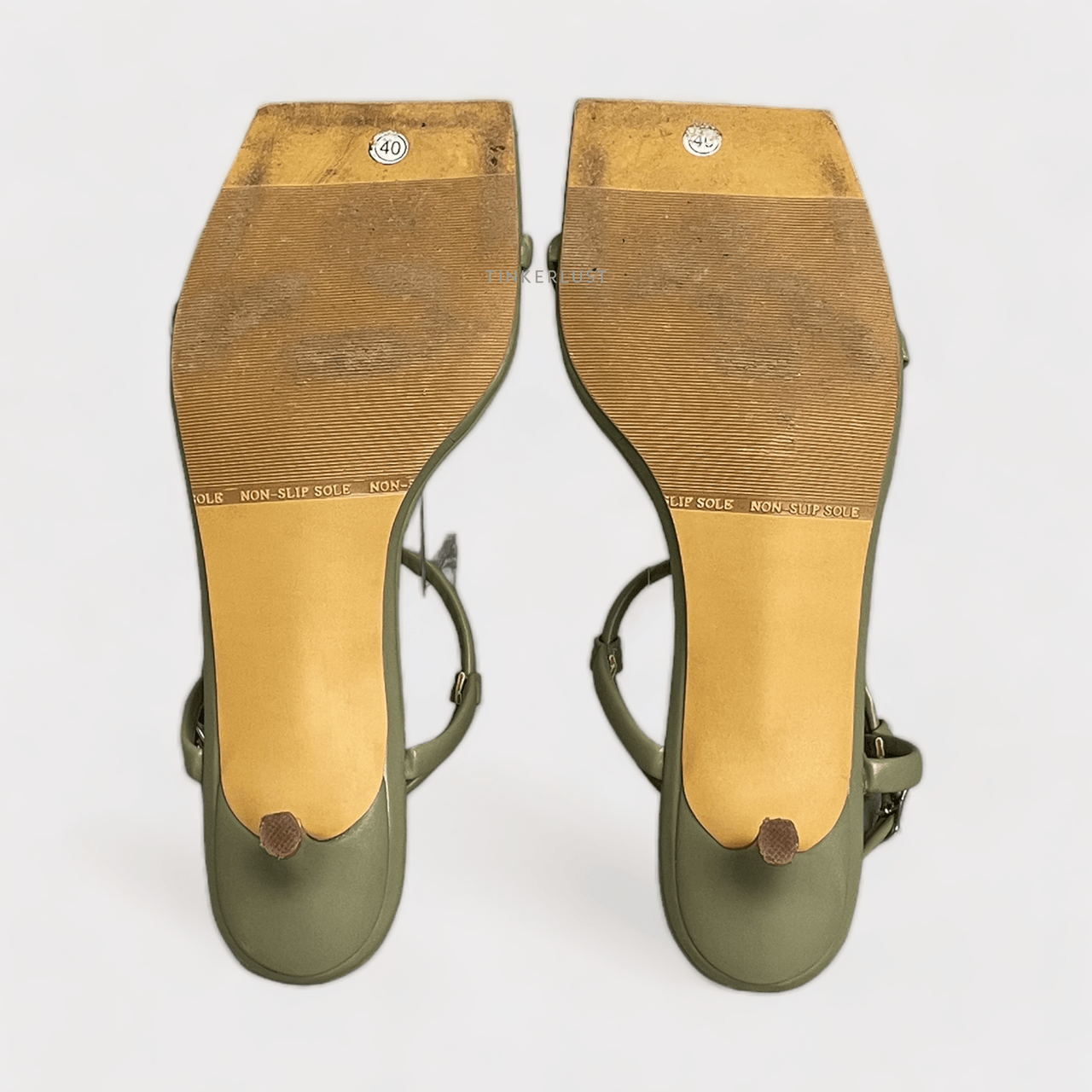 Private Collection Olive Heels