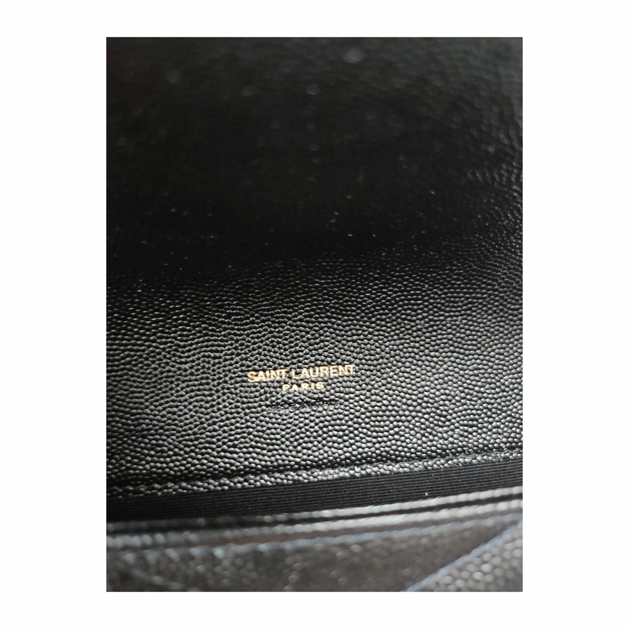 Saint Laurent Monogramme Clutch with Wrislet Strap Black GHW