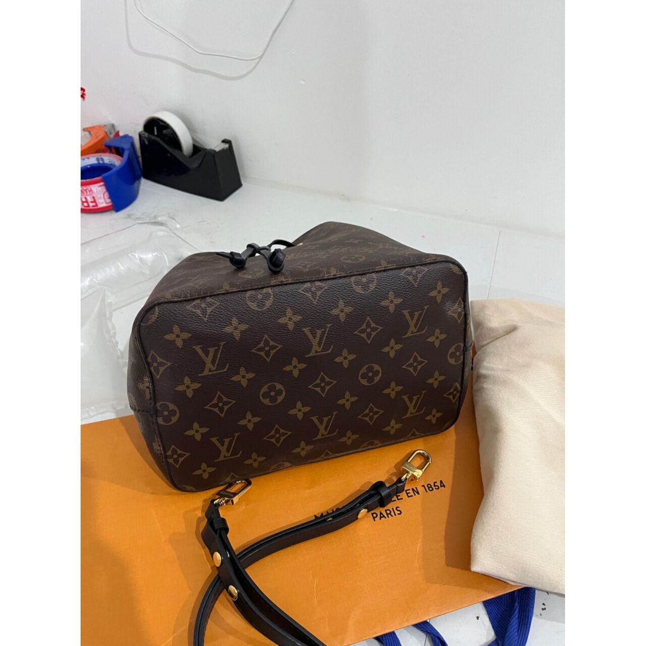 Louis Vuitton Brown Shoulder Bag