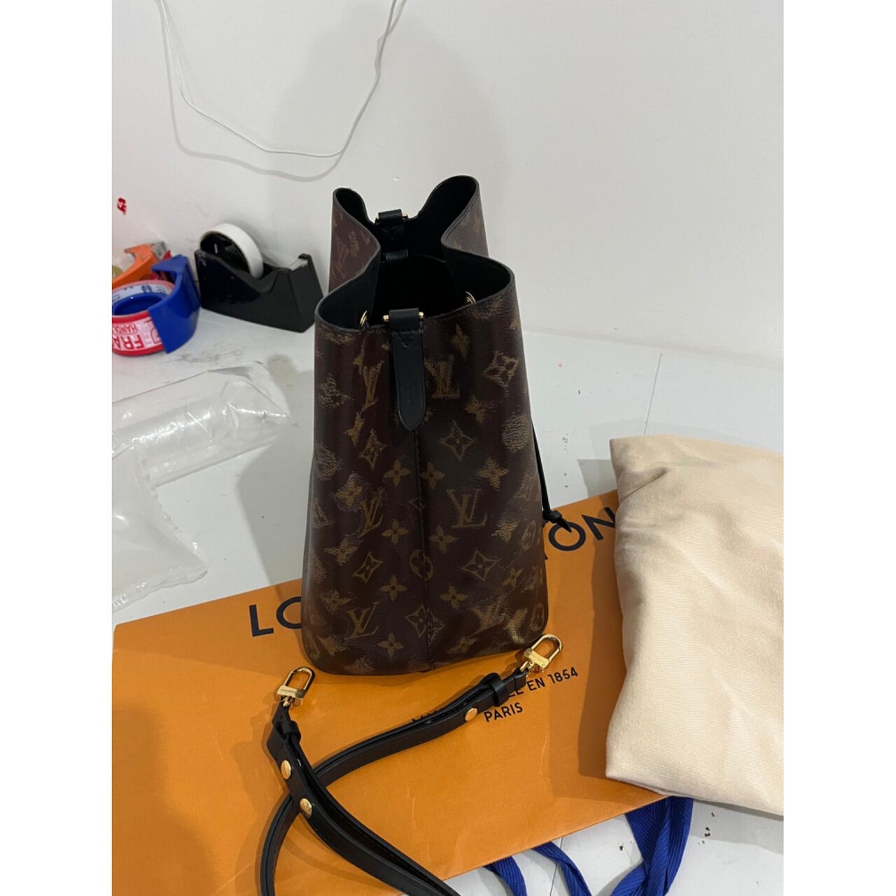 Louis Vuitton Brown Shoulder Bag