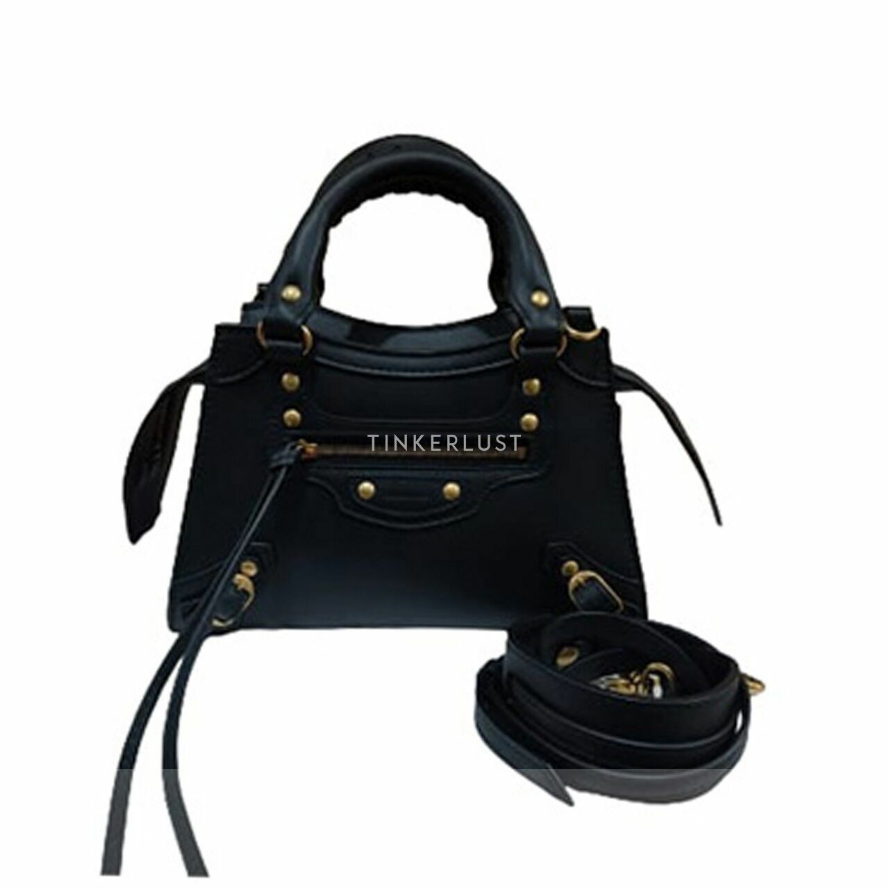 Balenciaga Neo Black GHW Mini Satchel