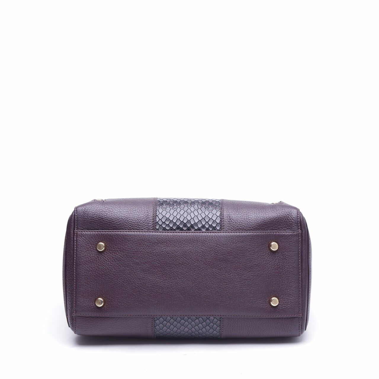 Bonia Burgundy Satchel