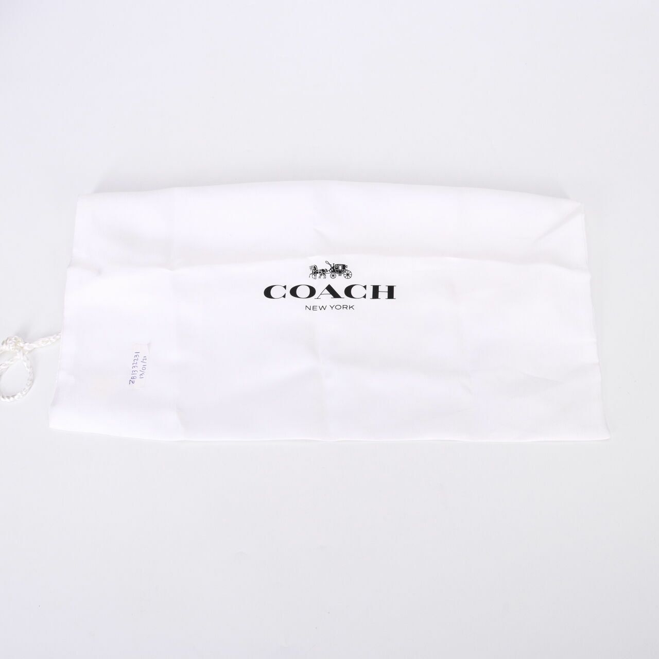 Coach Signature Tan Rust Camera Sling Bag