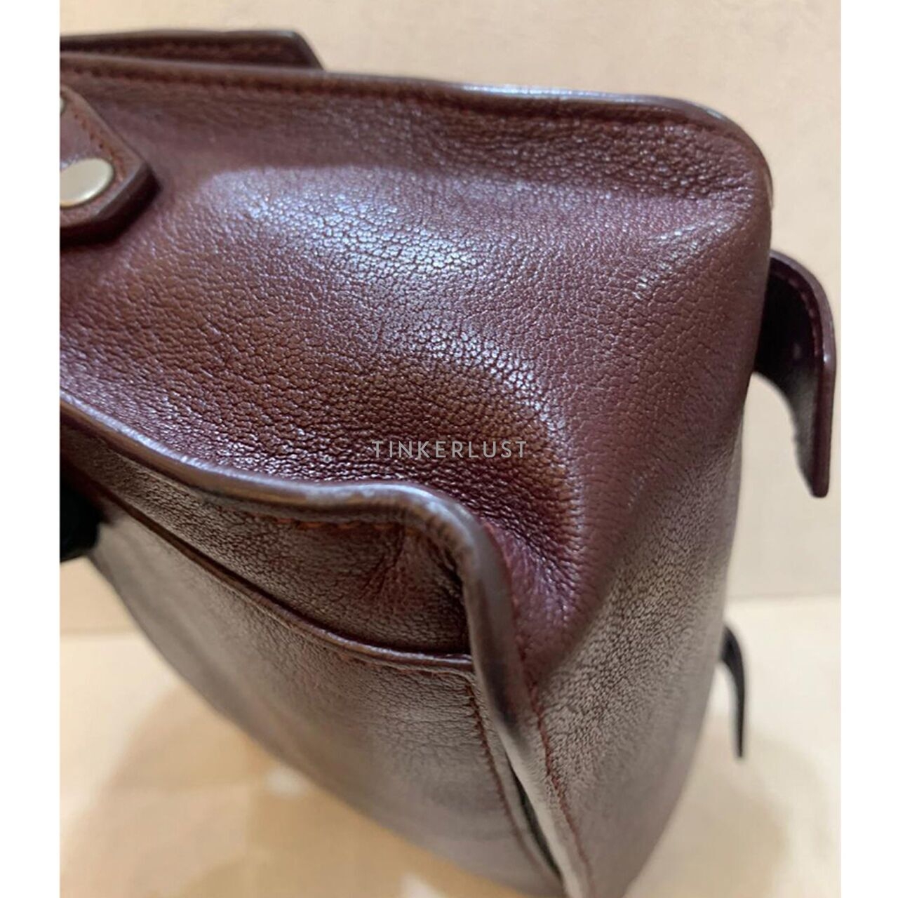 Proenza Schouler PS1 Mini in Oxblood SHW Sling Bag