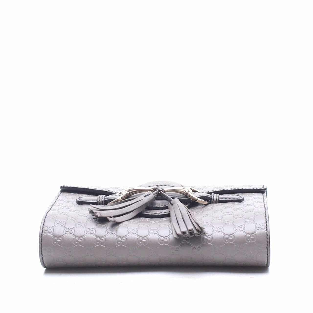 Gucci Microguccissima Mini Emily Grey Shoulder Bag