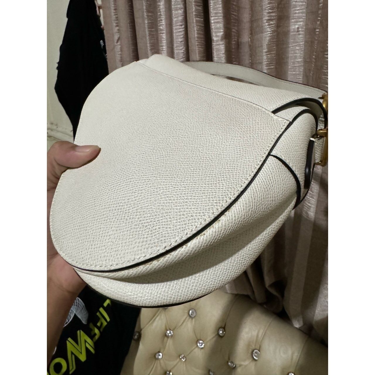 Christian Dior White Shoulder Bag