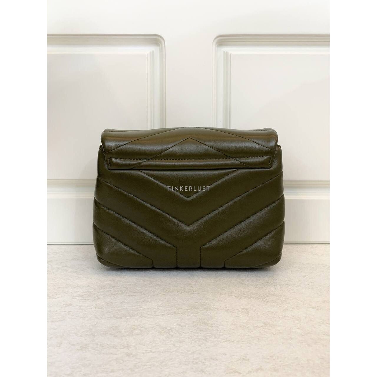 Yves Saint Laurent Toy Loulou Army Green / Khaki 2019 Sling Bag