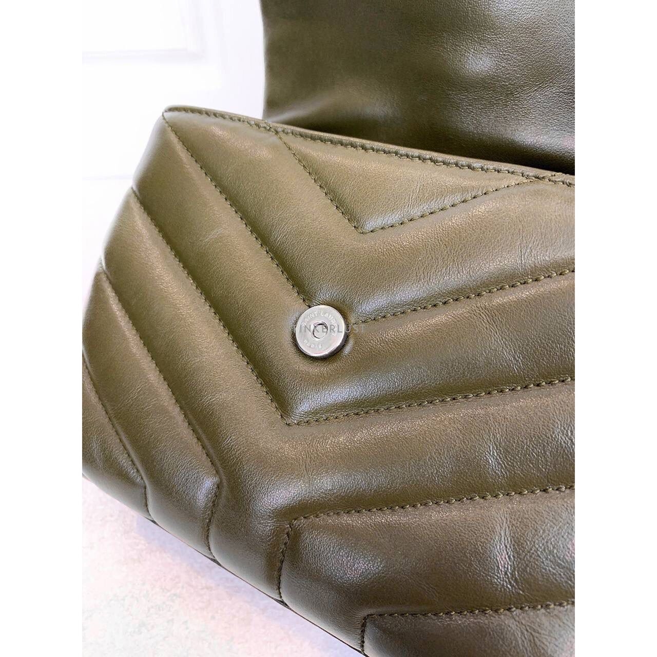 Yves Saint Laurent Toy Loulou Army Green / Khaki 2019 Sling Bag