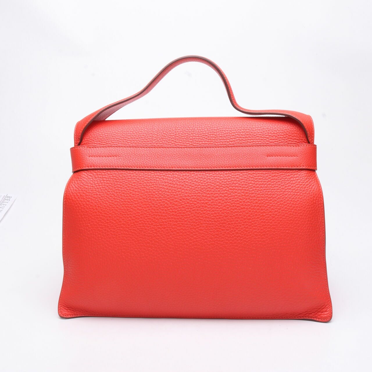 Hermes Etribelt Red Clemence SHW  #P