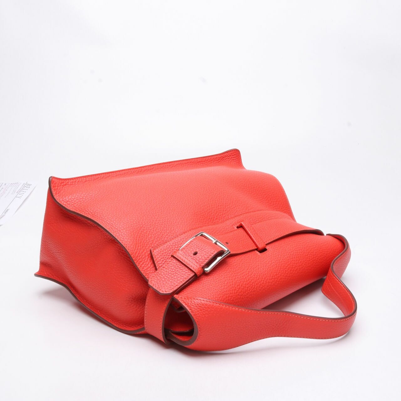 Hermes Etribelt Red Clemence SHW  #P