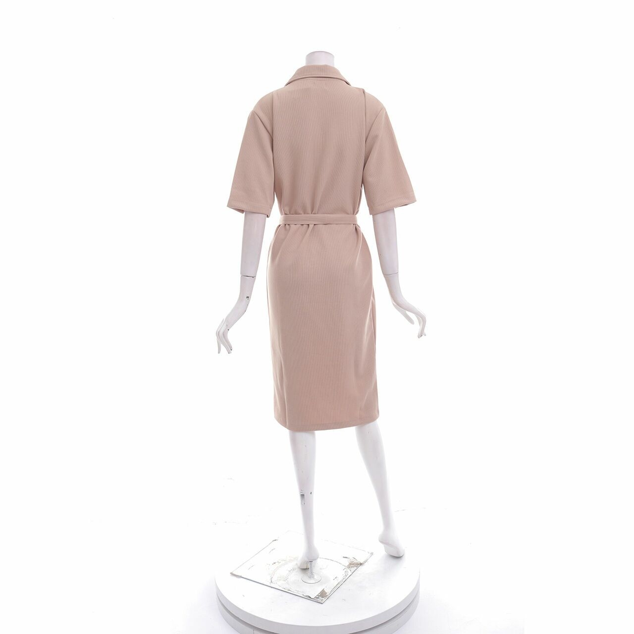 Private Collection Brown Shirt Midi Dress