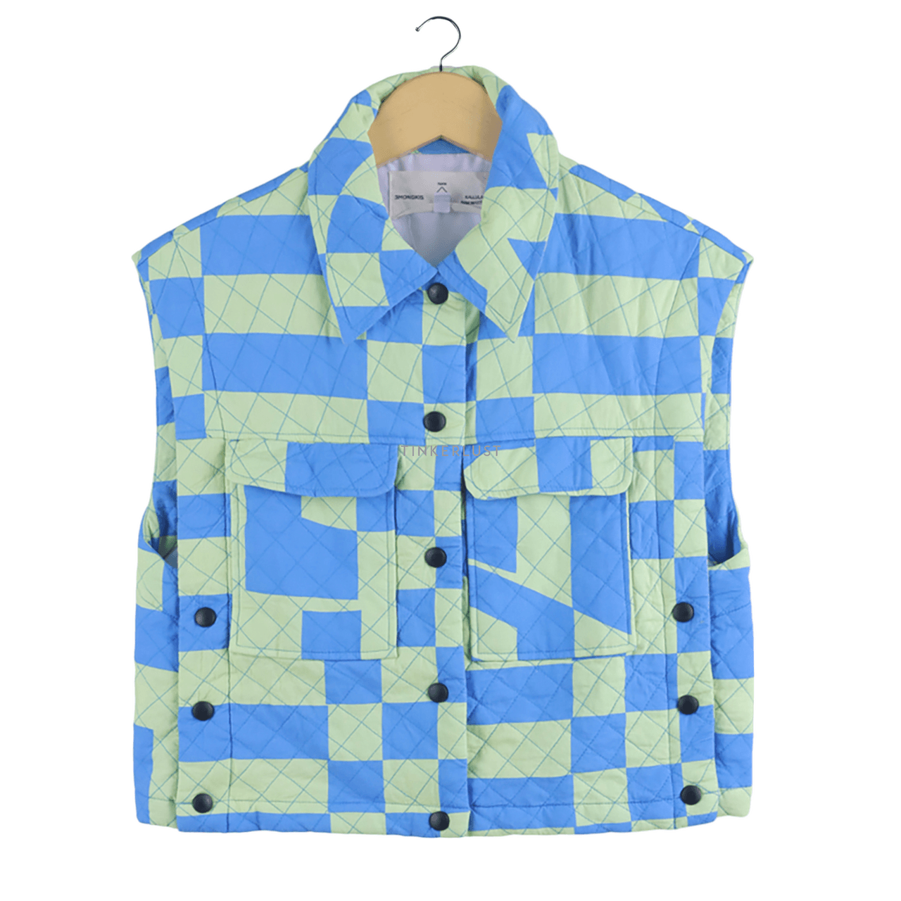 3Mongkis Blue & Lime Vest