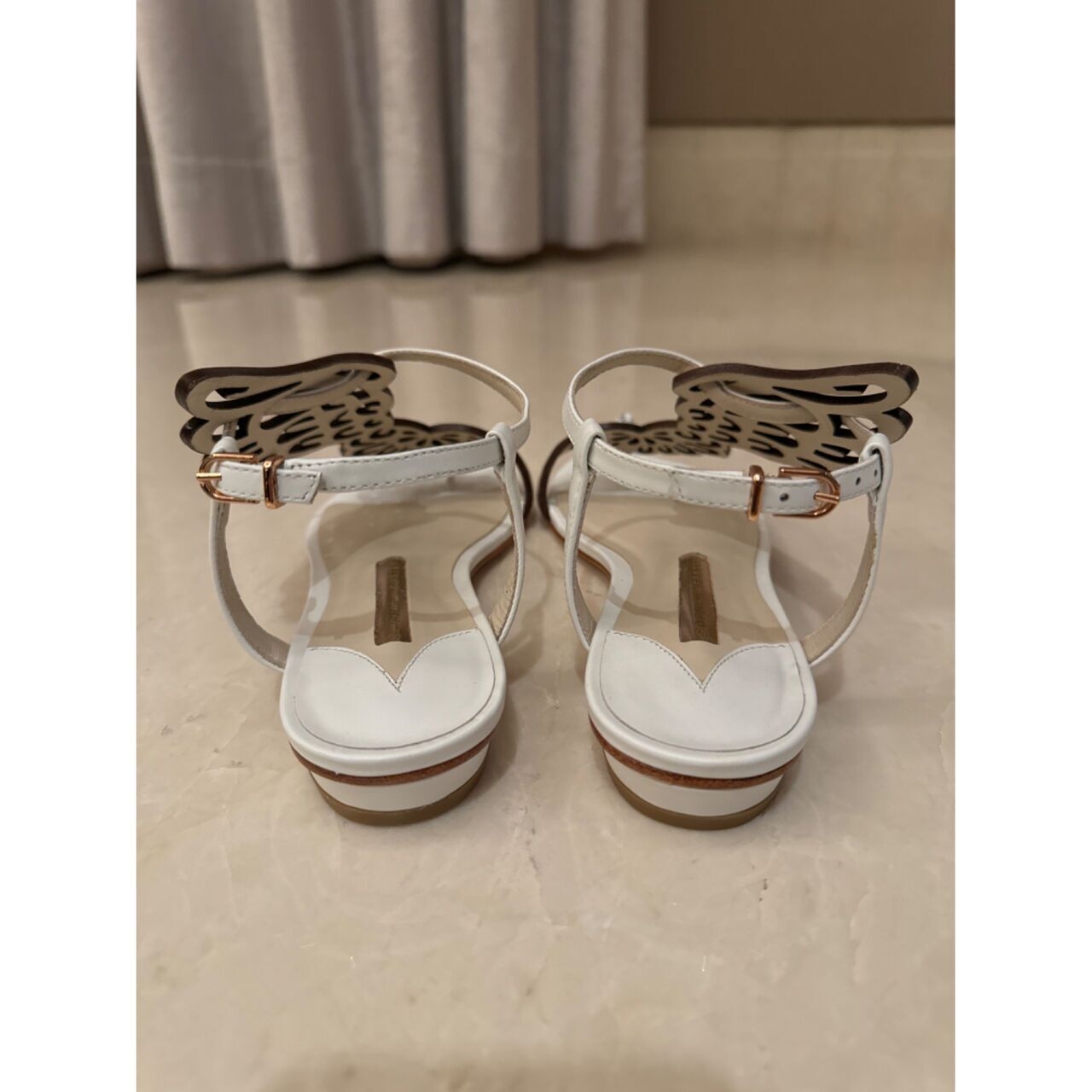 Sophia Webster White Sandals