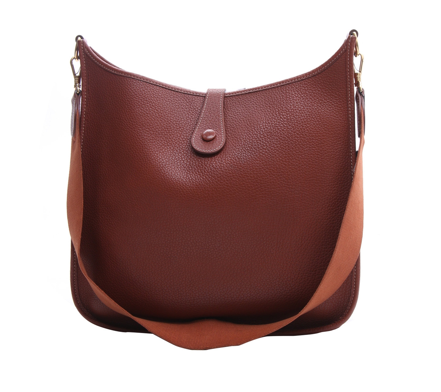 Hermes Brown Evelyne Shoulder Bag 