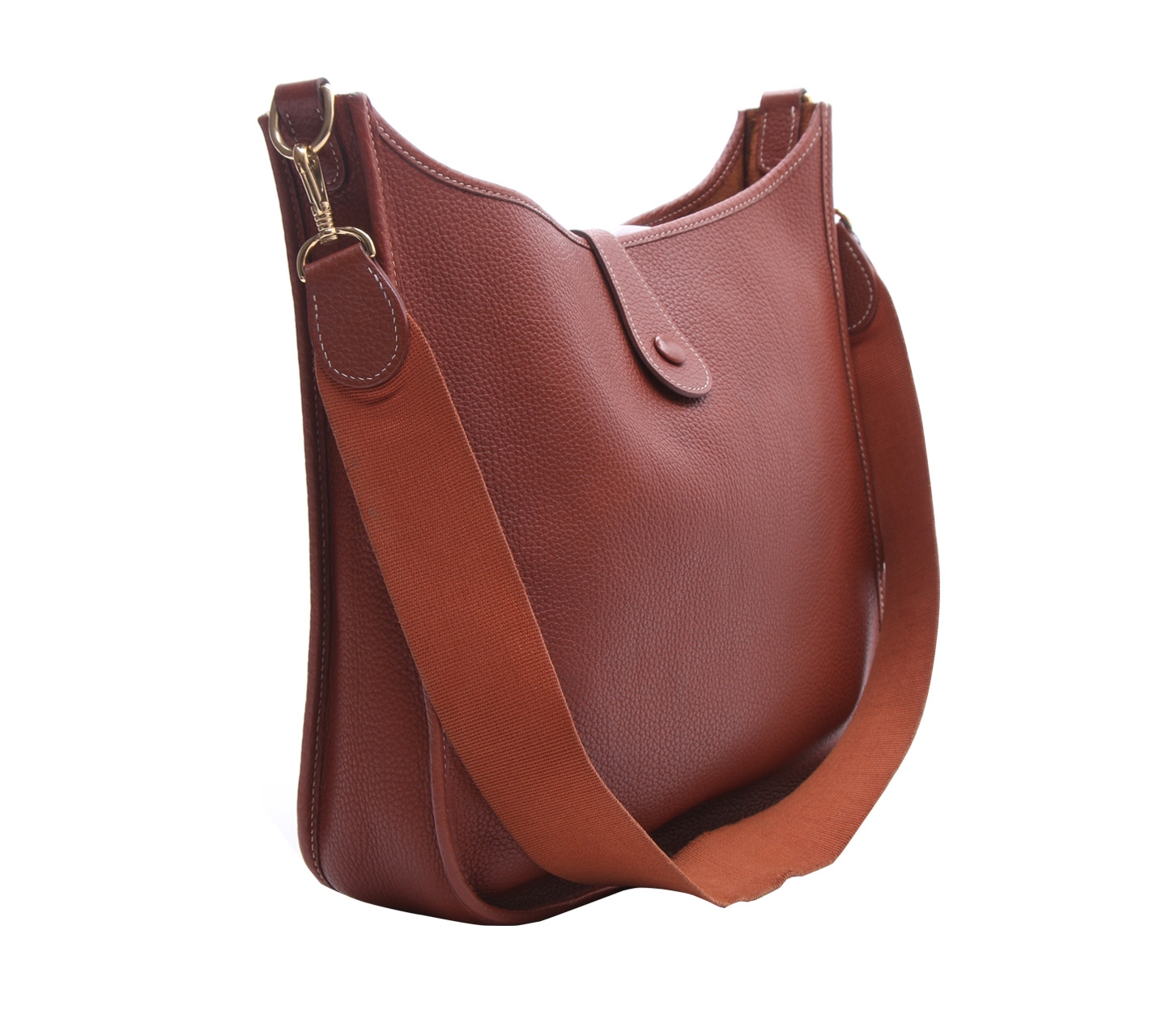 Hermes Brown Evelyne Shoulder Bag 