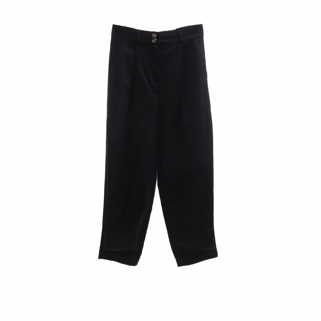 Cotton Ink Black Nargiza Long Pants