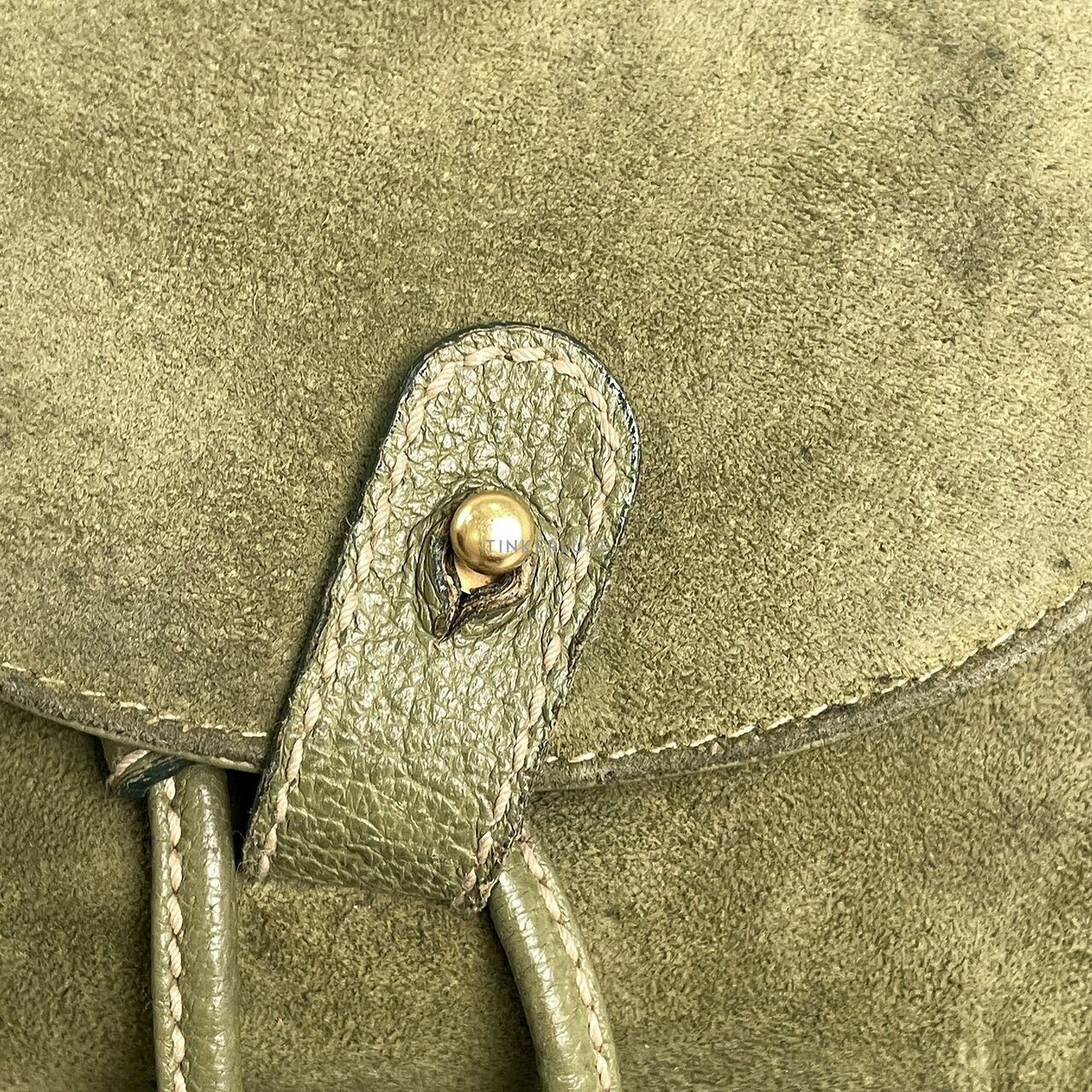 Gucci Bamboo Mini Suede Backpack 