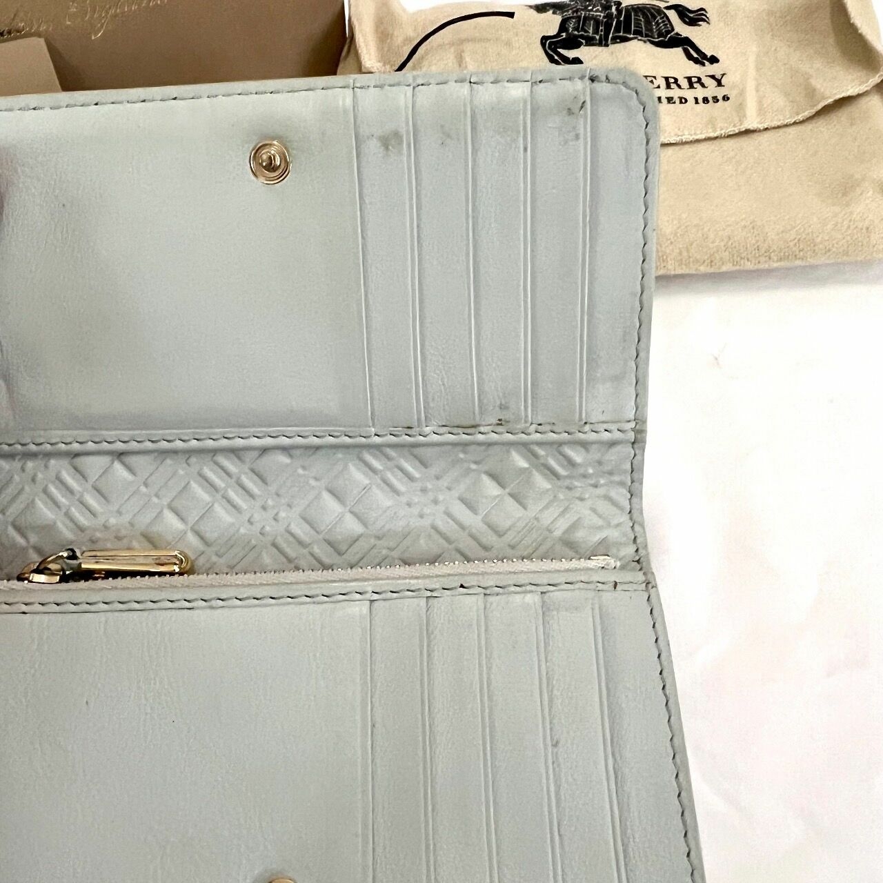 Burberry London Patent Leather Wallet