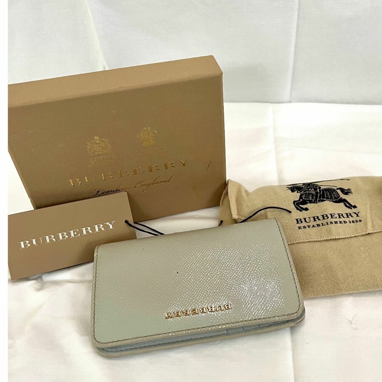 Burberry London Patent Leather Wallet