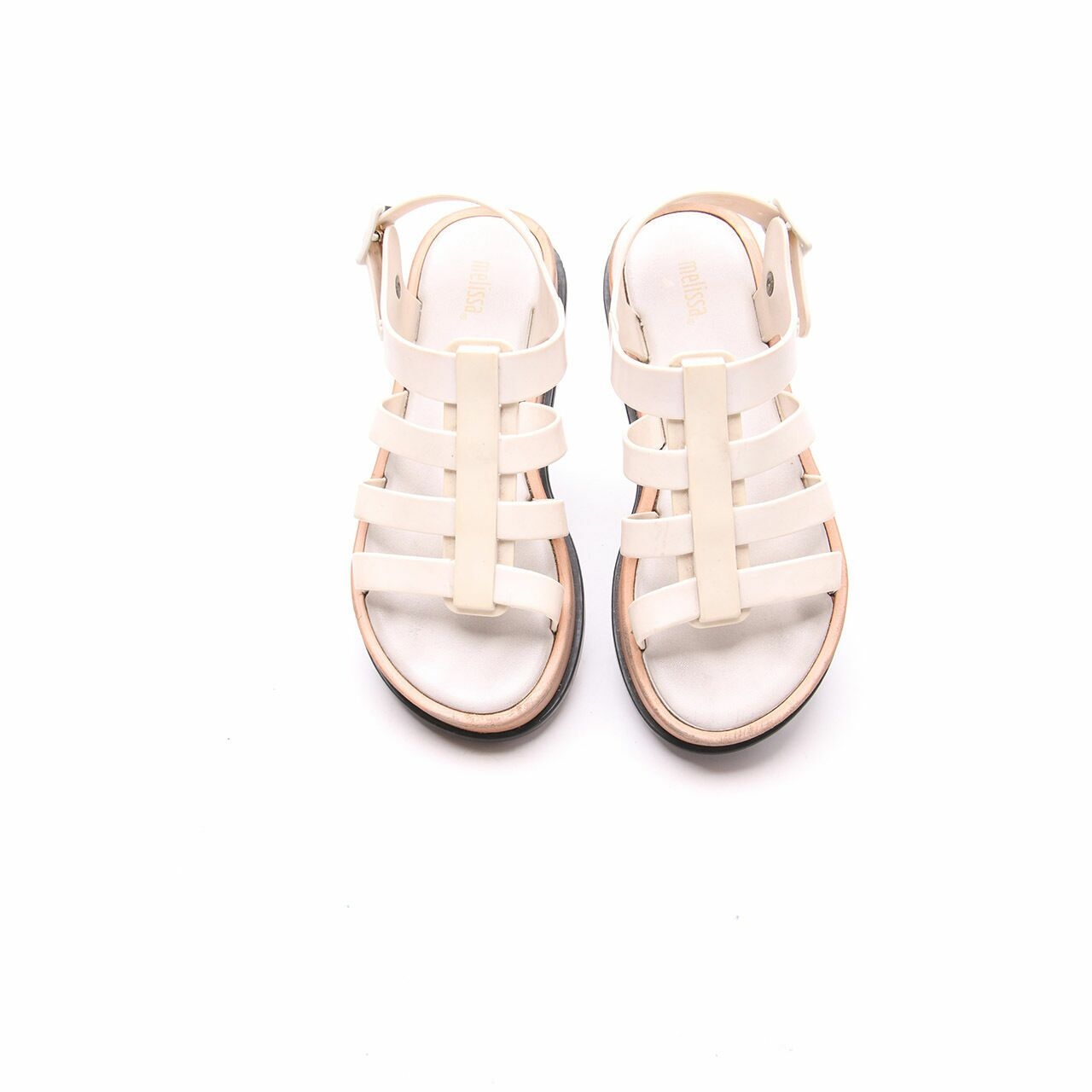 Melissa Off White & Brown Sandals