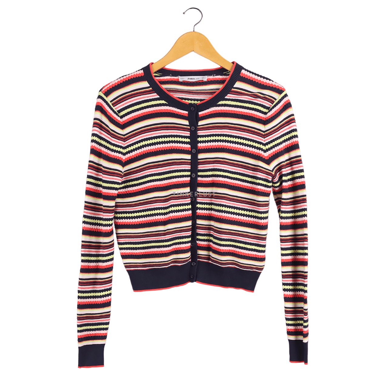 Zara Multicolour Stripes Cardigan