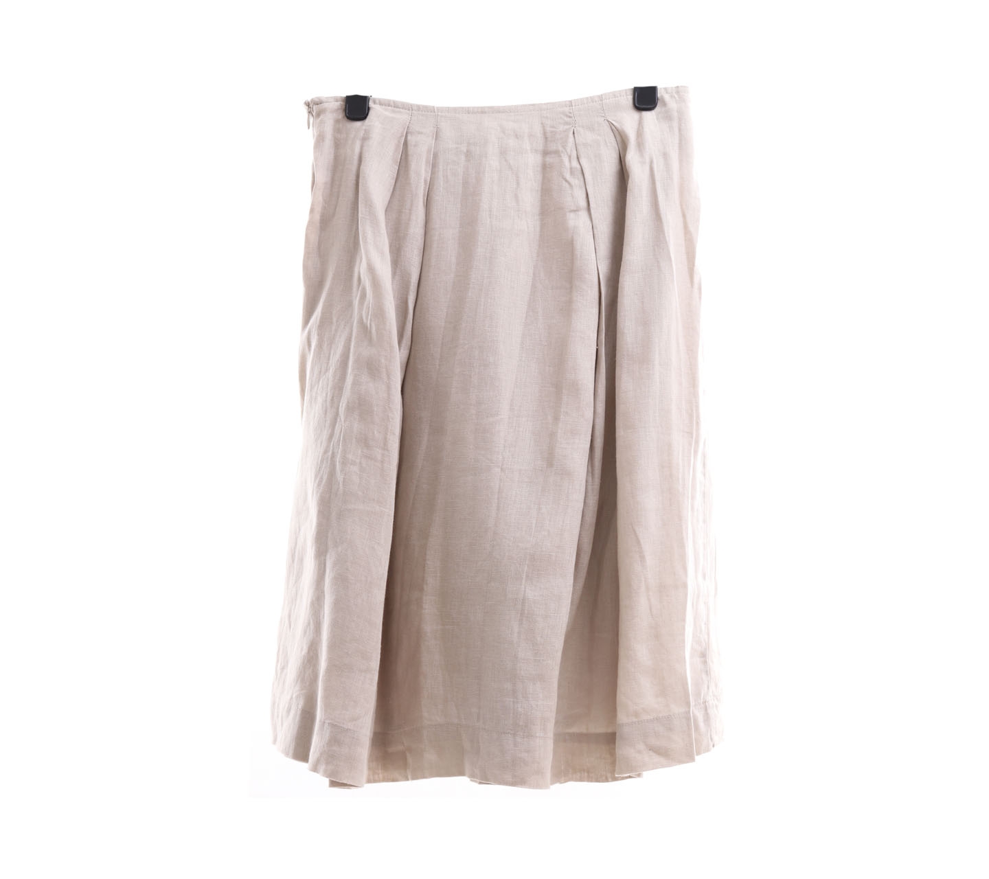 Zara Khaki Midi Skirt