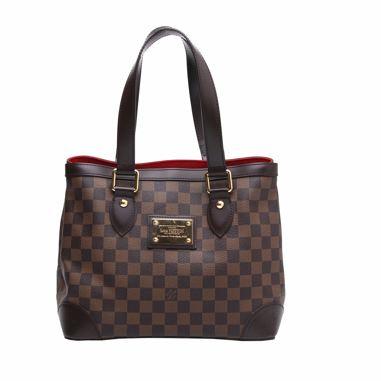 Louis Vuitton Brown Damier Ebene Hampstead PM Shoulder Bag