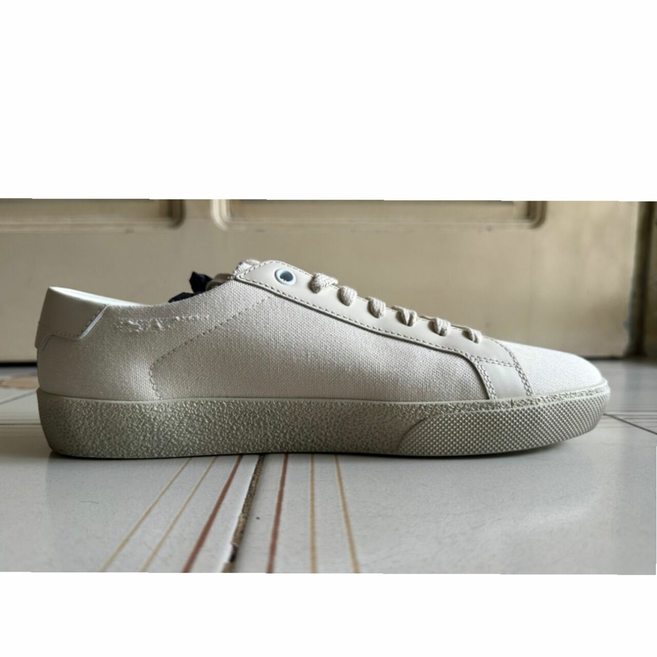 Saint Laurent Court Classic Beige Sneakers