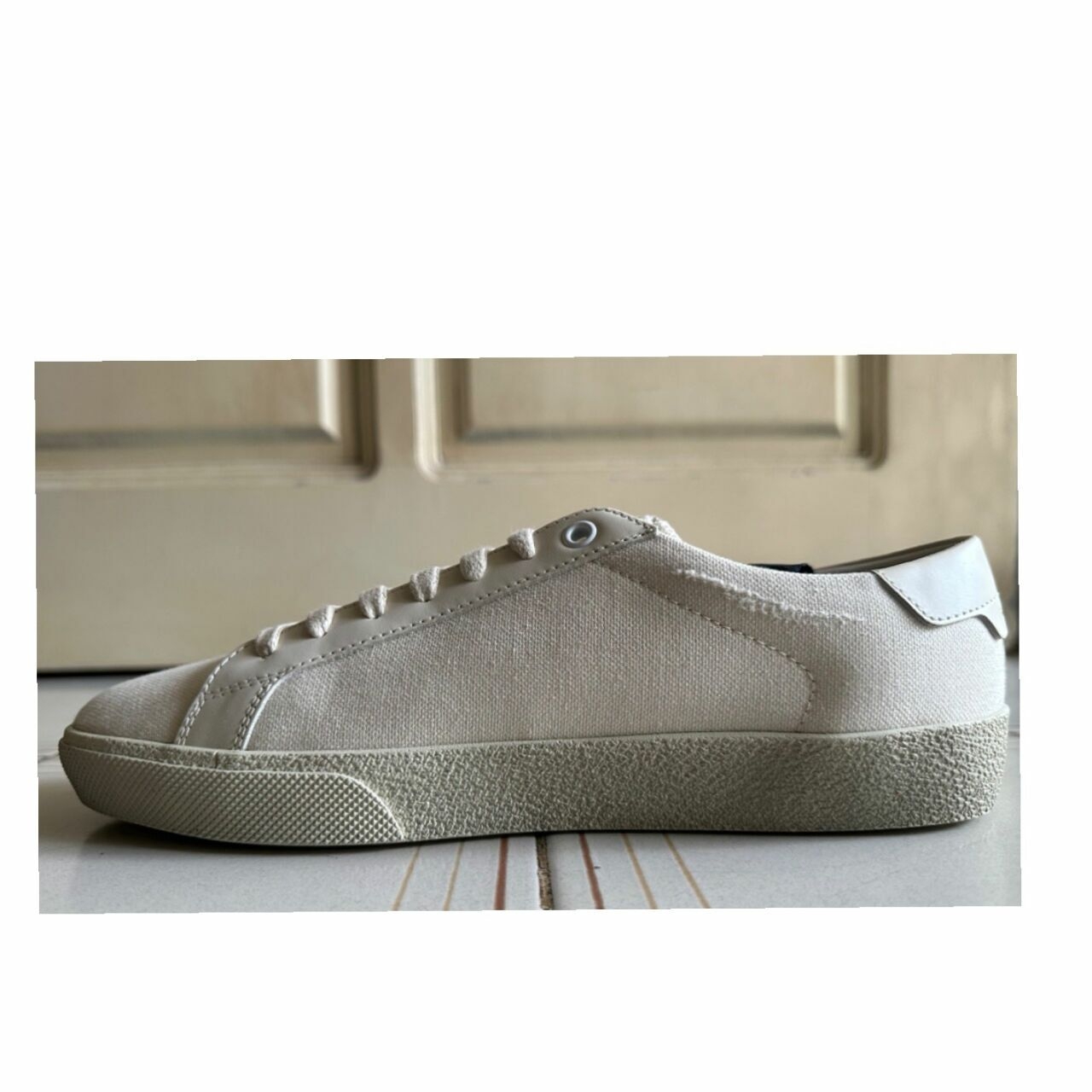 Saint Laurent Court Classic Beige Sneakers