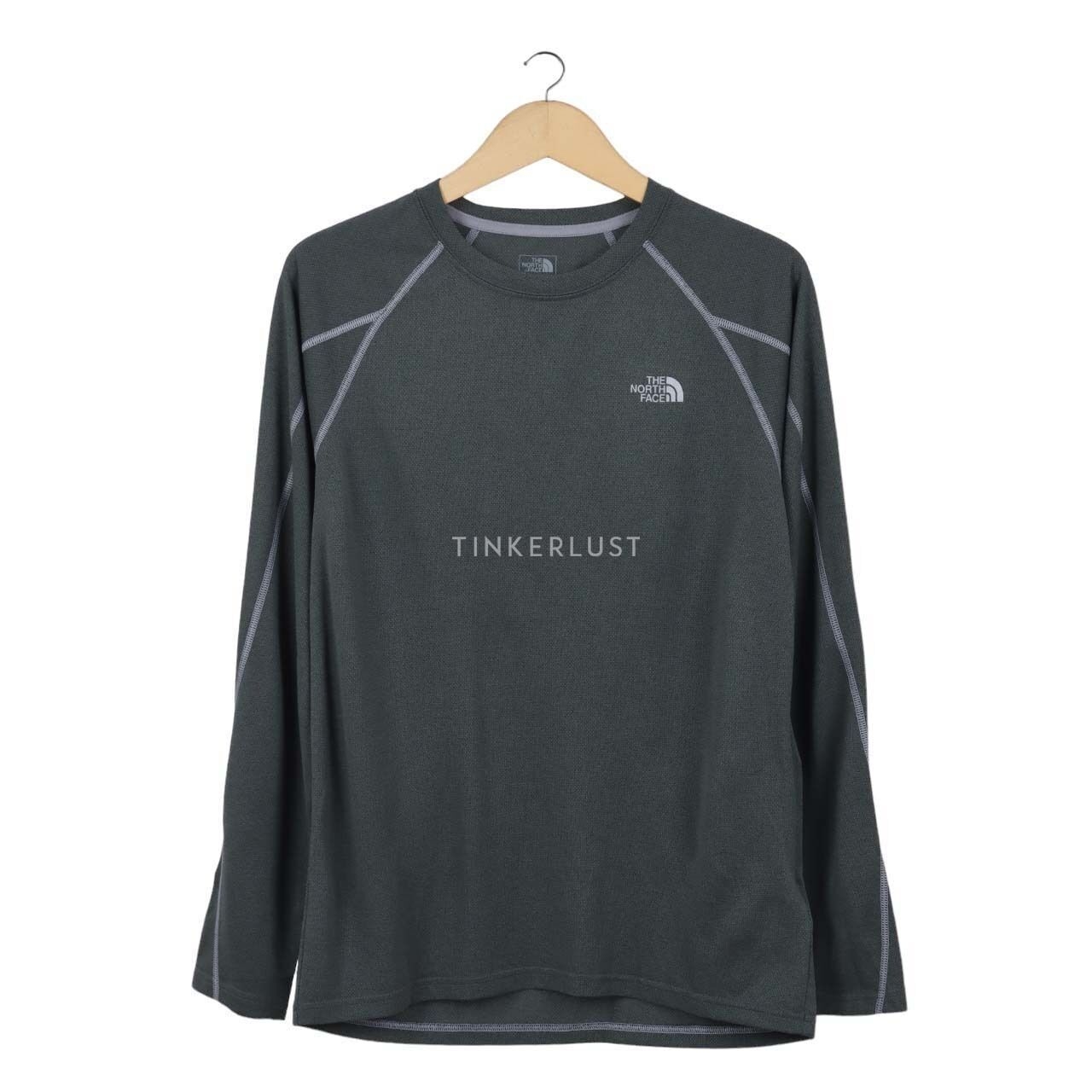 the north face Flashdry Olive Long Sleeve Top