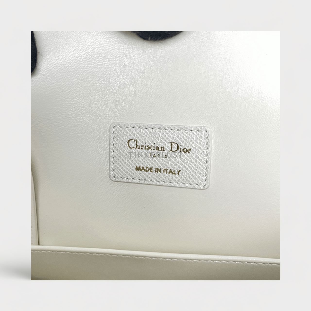 Christian Dior St Honore Medium White Handbag