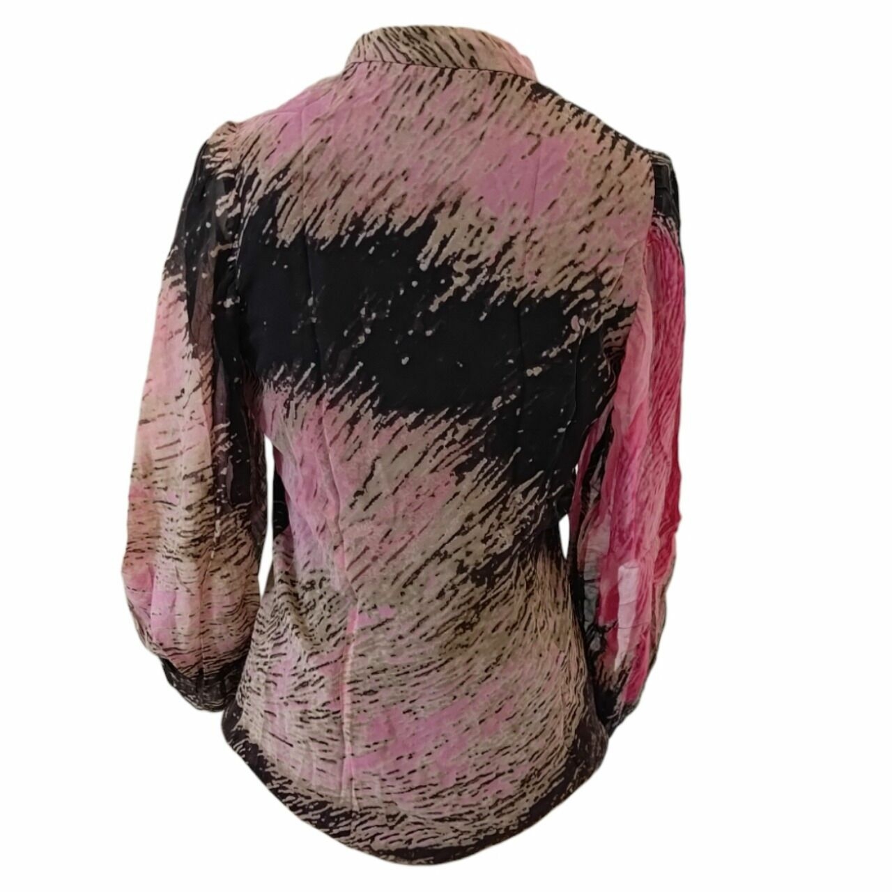 Diane Von Furstenberg Syrah Silk Blouse