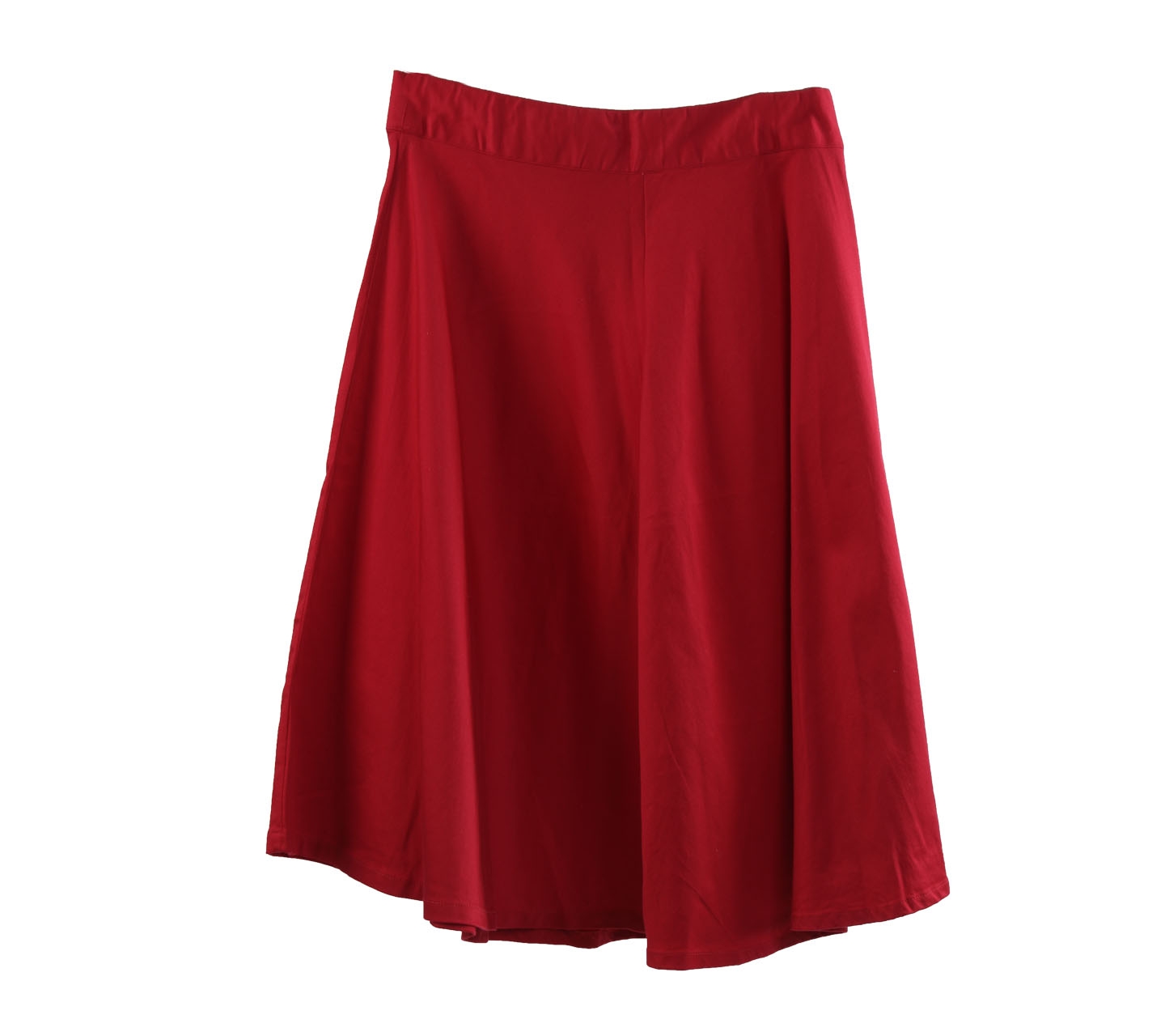 Cotton Ink Red Skirt