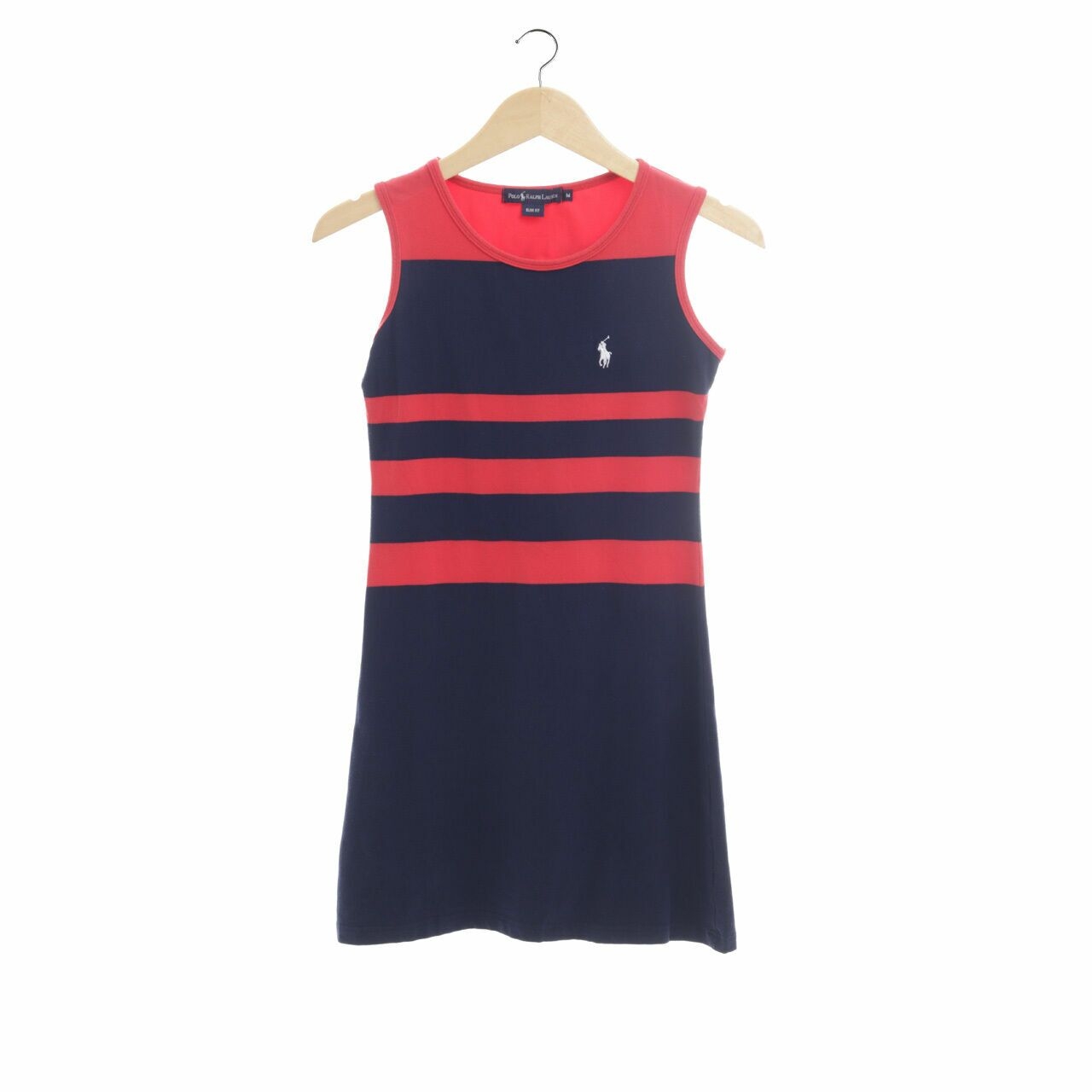 Polo Ralph Lauren Red & Navy Mini Dress