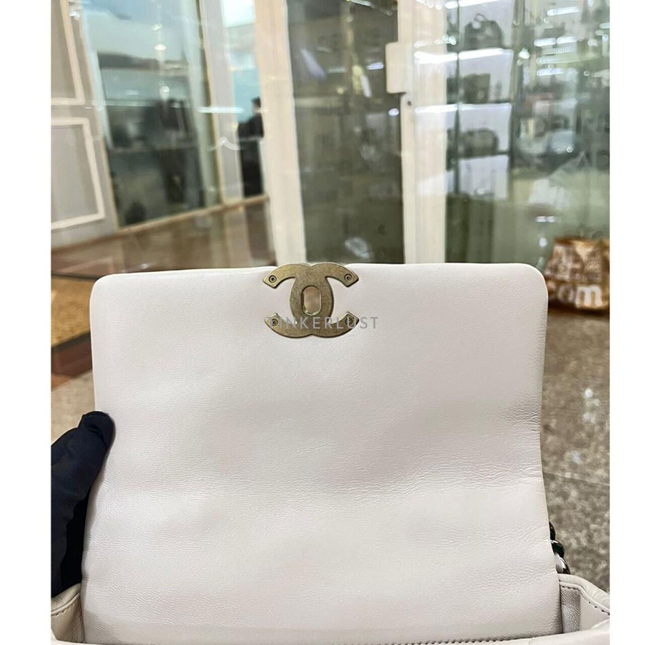 Chanel C19 Beige Small GHW #30 Satchel