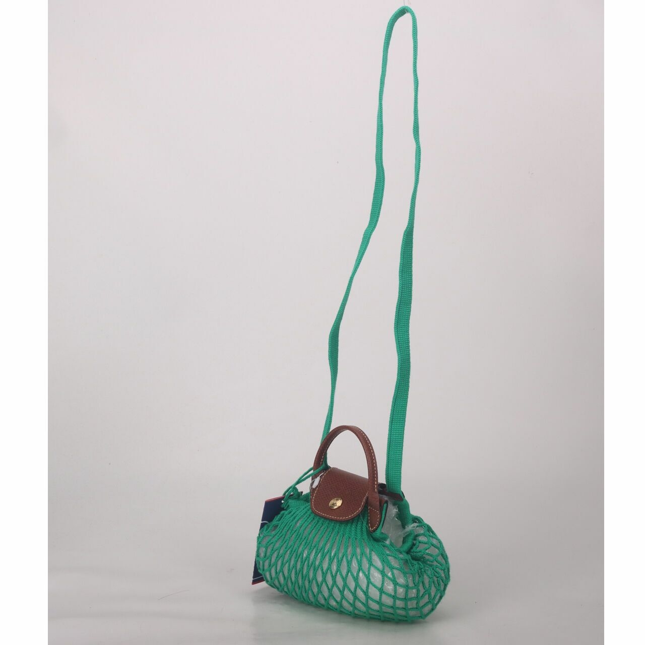 Longchamp Le Pliage Mini Fillet Bag Green Satchel Bag